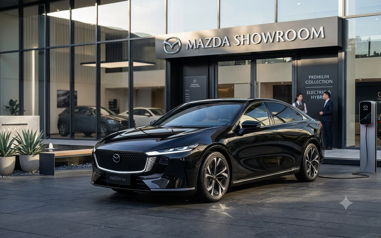 All New Mazda 6E EV 